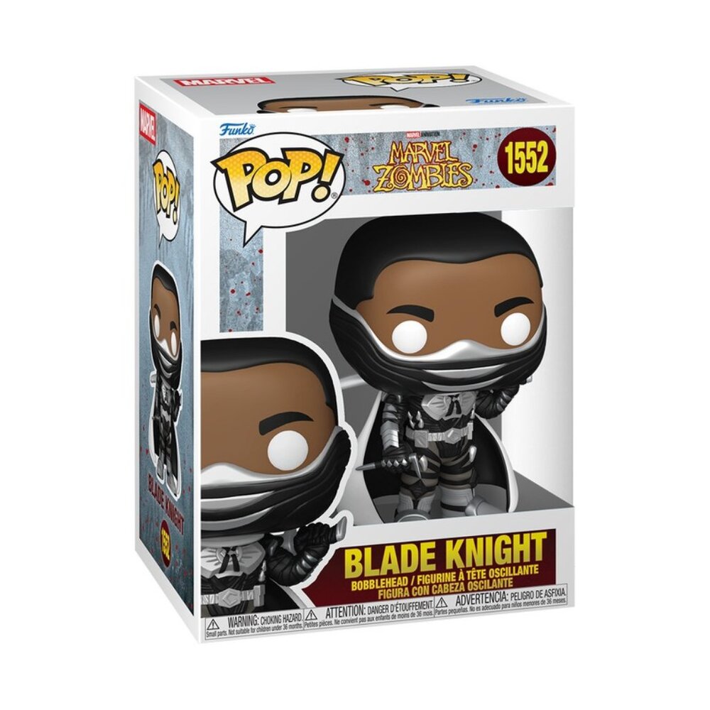 Funko Pop! Marvel Zombies Horror Blade Knight Figure #1552!